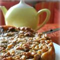 Apfelkuchen mit Walnußkruste