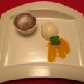 Soufflé mit karamellisierten Orangen