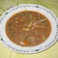 Hackfleisch-Lauch-Suppe
