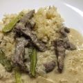 Boeuf Stroganoff