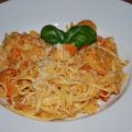 Linguine mit Scampi in Marsalarahm