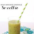 Kiwi-Banane-Orange-Smoothie