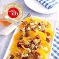 Obstsalat mit Hafer-Croûtons
