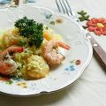 Saffron Shrimp Rice. Safran-Garnelen-Reis. أرز[...]