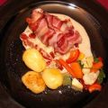 Gefülltes Schweinefilet im Speckmantel mit[...]