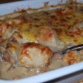 Hähnchen-Champignon-Auflauf