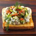 Toast mit Lachs-Aufstrich