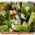 ~ Salat ~ Blattsalat mit Äpfel und Rosinen