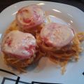 Spaghetti-Türmchen