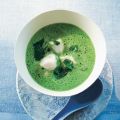 Spinat-Kokos-Suppe mit Fischfilet