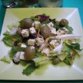 Bunter griechischer Salat