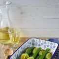 Gefüllte Zucchiniblüten mit rotem Reis und Feta[...]