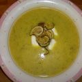 Zucchini-Creme-Suppe