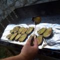 Gemüse-Auberginen gegrillt