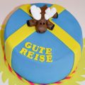 Schweden Torte - Fondant-Elch