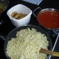 Schwein: Spirelli mit Jägerschnitzel &[...]