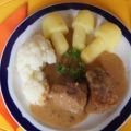 Schweinefleisch in Bier-Sahne-Sauce mit[...]
