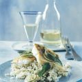 Zanderfilet auf Riesling-Risotto