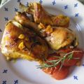 Geflügel: Hähnchenschenkel mit Kräutern und[...]