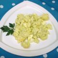 Blumenkohlsalat mit Ei (Resteverwertung)