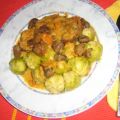 Schweinebraten mit karamelisierten Maronen an[...]