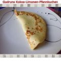 Kuchen: Kokos-Limonenpfannkuchen