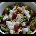 herbstlicher Salat mit Trauben und Roquefort -[...]