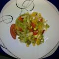 Salat: Bunter Herbstsalat mit Chilli-Oliven