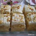 Apfelkuchen mit Eierlikörsahne