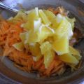 Salat : Karotten - Apfel - Orangensalat