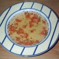 Klare Tomatensuppe