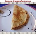 Kuchen: Orangenpfannkuchen