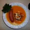 Kürbissuppe aus Hokkaidokürbis