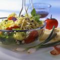 Salat mit zweierlei Käse