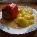 Paprikaschoten mit Kartoffeln