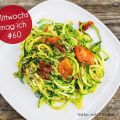 Zucchinispaghetti mit Tomaten & Sesam (MMI #60)