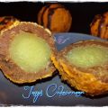 Schoko-Cakeballs mit Marzipankern