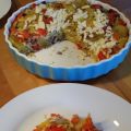 Gemüsetortilla mit Feta