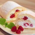 Himbeer-Roulade