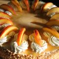 Pfirsich-Quark-Torte