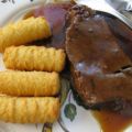 Rinderschmorbraten mit Malzbiersoße