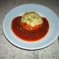 Polenta mit Tomatensauce