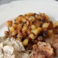 Schweinefilet Stroganoff