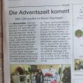 Mein Dekozauber in der Zeitung und Gewinner