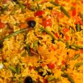 Paella de verduras