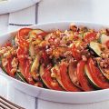 Gratin mit Zucchini und Tomaten