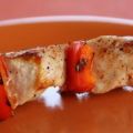 Hähnchen-Paprika-Spieße vom Grill