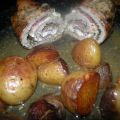 Schnitzelröllchen mit Bärlauchpesto
