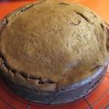 Schoko Käsekuchen mit Bananen