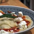 Ravioli mit Fenchel-Mandel-Füllung,[...]